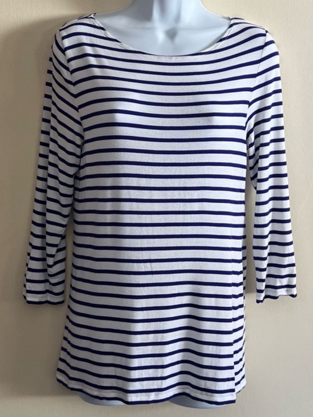 Tahari Striped Long Sleeve Shirt